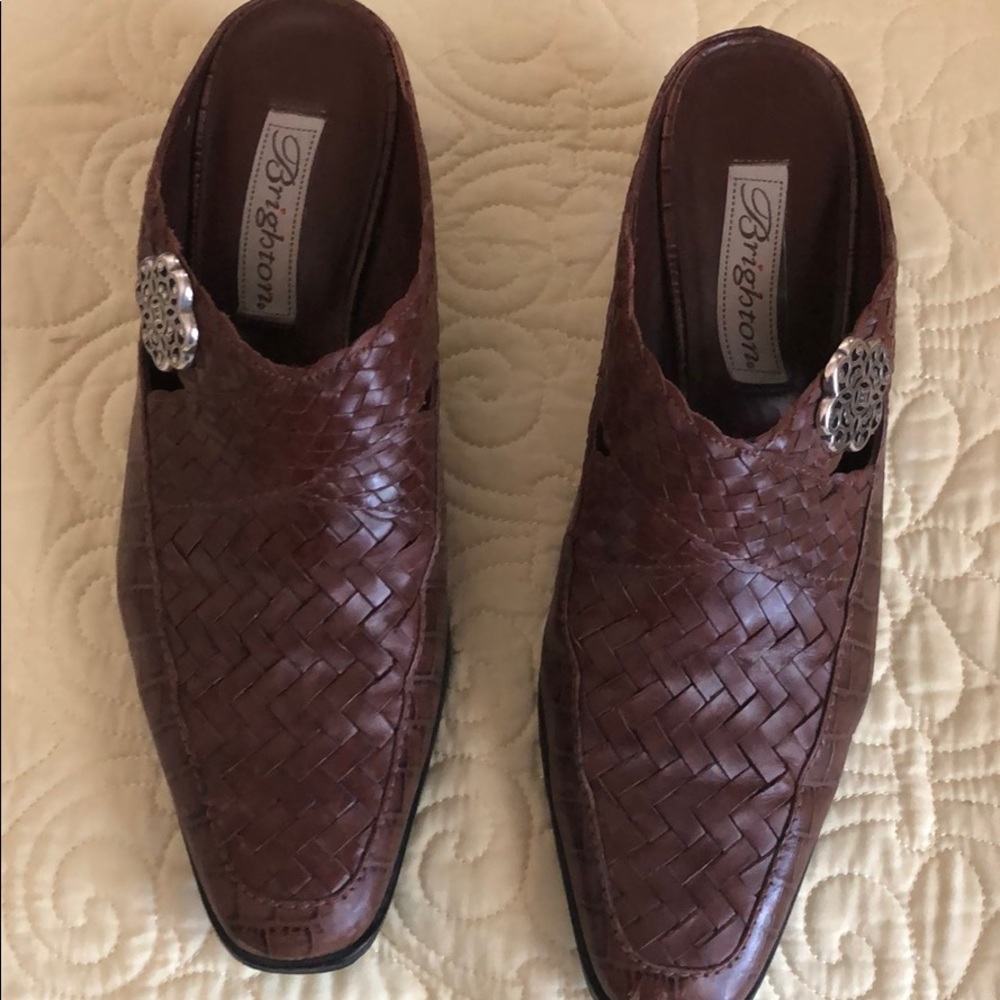 Brighton shoes with silver detail